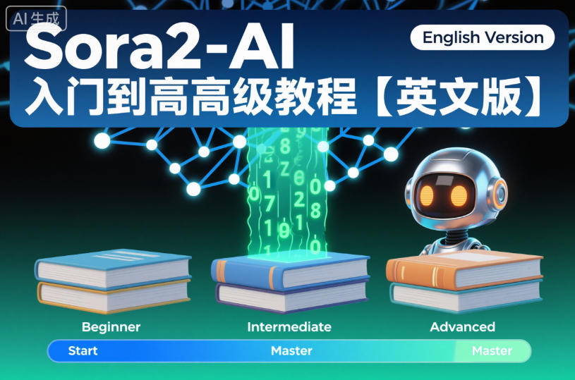 Sora2-AI入门到高级教程【英文版】插图 Sora2-AI入门到高级教程【英文版】